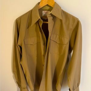 Creighton Made in the USA Vintage Military Shirt